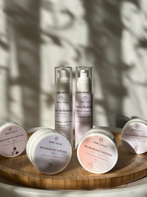 Pack Soin Fraîcheur – Déodorant & Crème Hydratante au choix